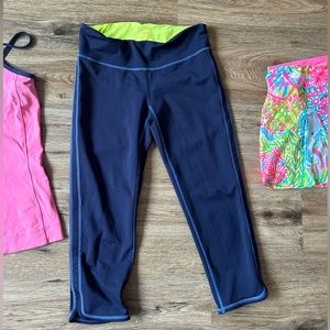 Lilly Pulitzer Athleisure Cropped Legging